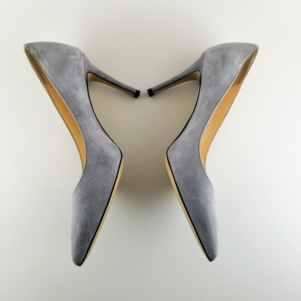 BARNEYS NEW YORK Nataly Suede Pumps - Picture 4 of 8